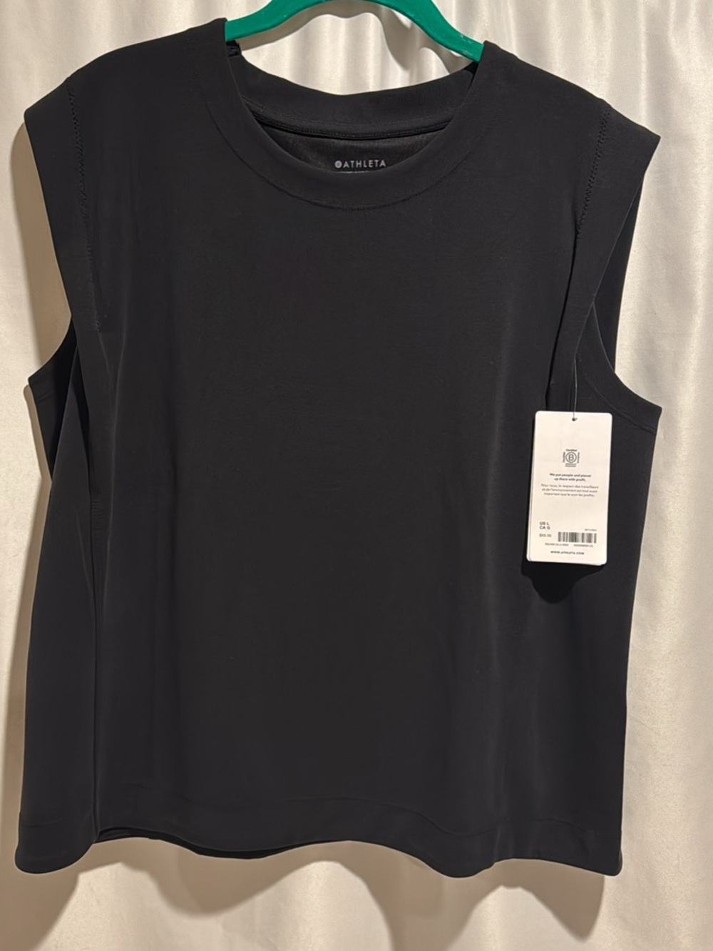 Athleta Black  Seasoft sweatshirt